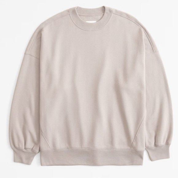 Abercrombie & Fitch Tops - Abercrombie & Fitch Soft A&F Essentials Long Sleeve Sweatshirt Size Med